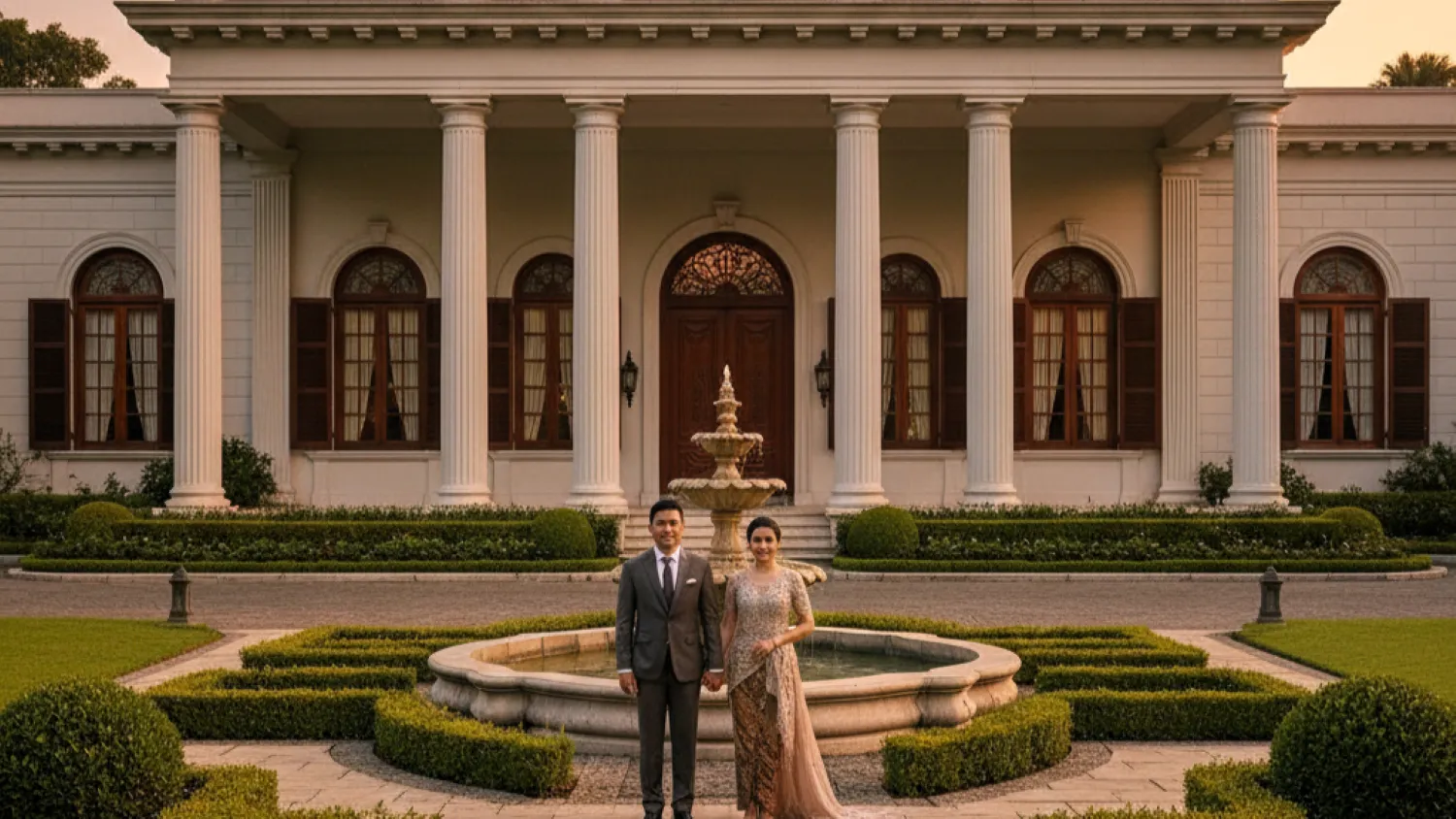 desain rumah lahan luas 5 desain klasik