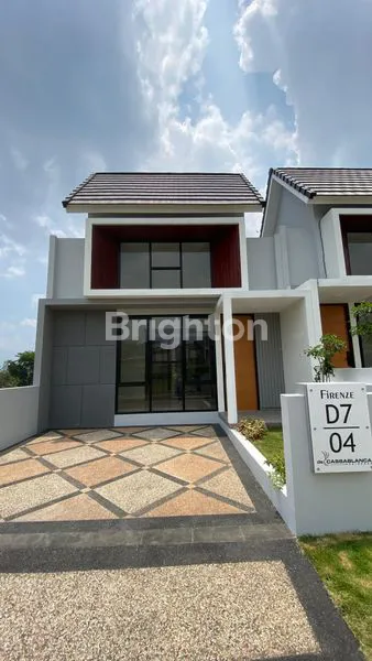 RUMAH MINIMALIS - TYPE FIRENZE DI CEMOROKANDANG