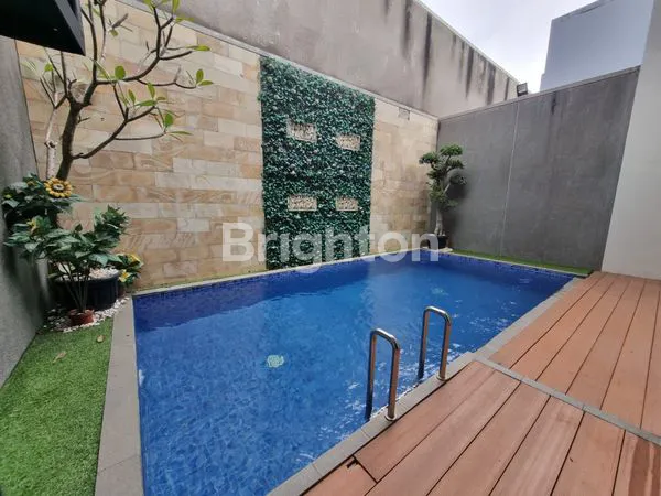 image RUMAH MODERN TROPIS KBP LENGKAP DENGAN  KOLAM RENANG (1)