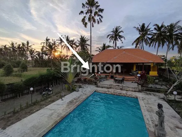 VILLA LUAS TANAH 10 ARE DEKAT PANTAI PURNAMA