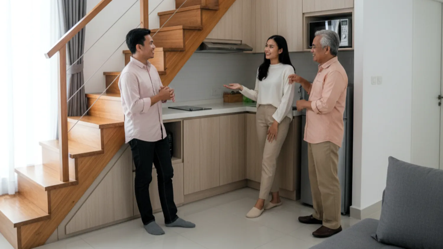 desain dapur dibawah tangga fungsional 2 mengapa dapur