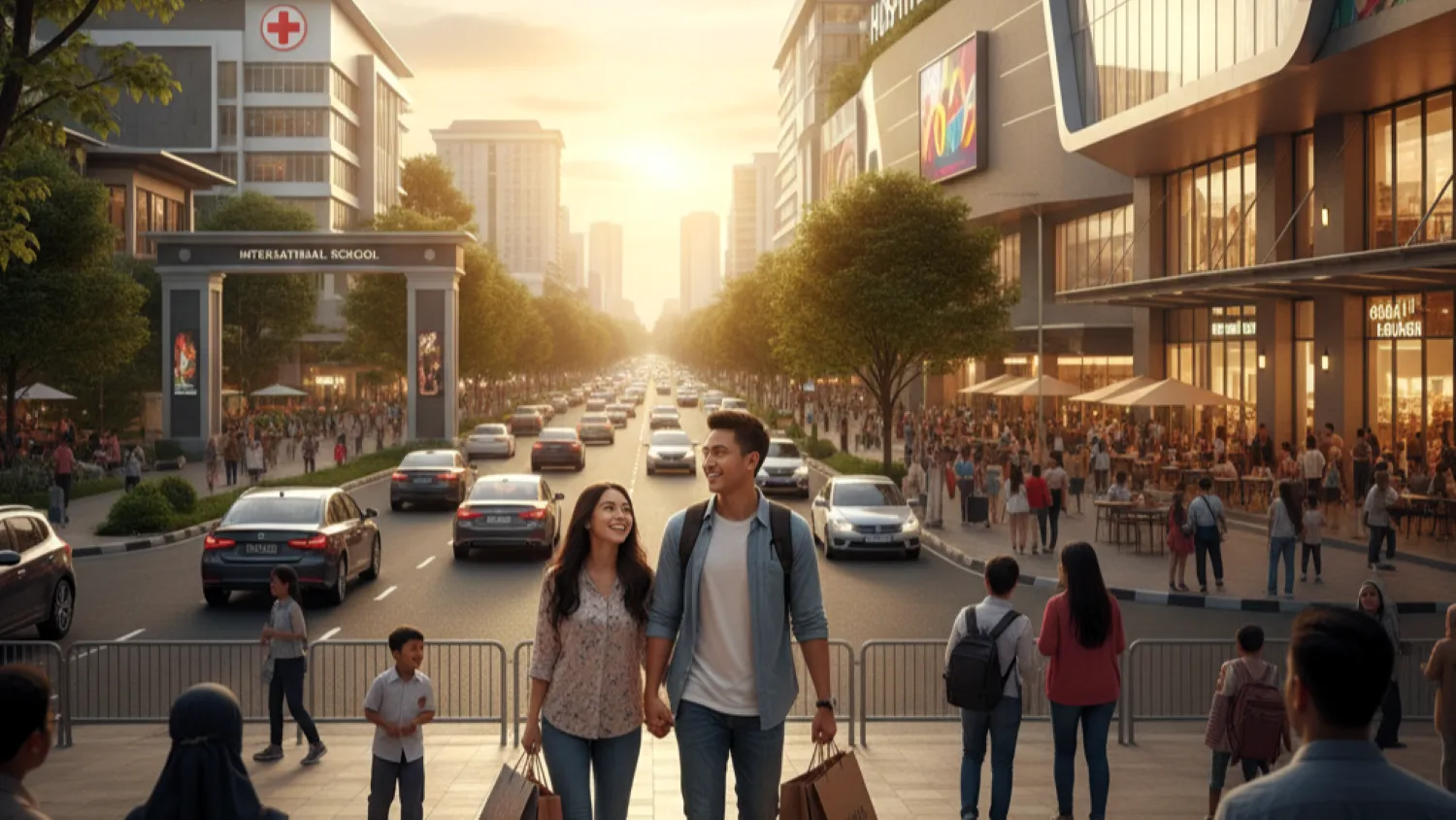 analisis properti rumah cibubur depok 4 fasilitas serba ada