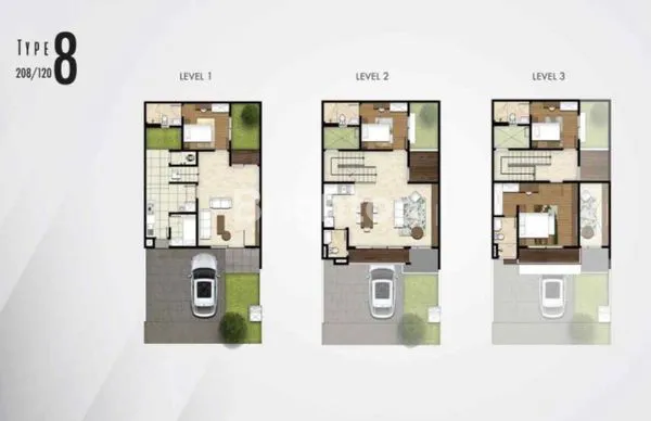 image RUMAH MEWAH CLUSTER KAZUMI LEBAR 8 CORNER HOEK, THE ZORA, BSD CITY, TANGERANG SELATAN (3)