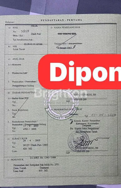 image TANAH DIJUAL – JL. DIPONEGORO!  (4)