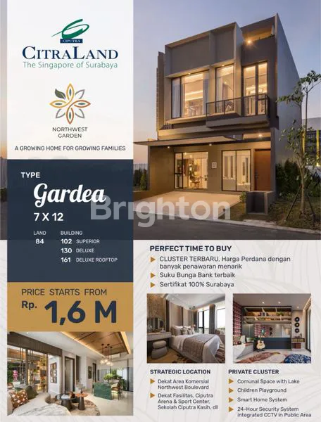 image RUMAH 2 LANTAI BARU DI NORTHWEST CITRALAND, SHM, BONUS MELIMPAH (4)