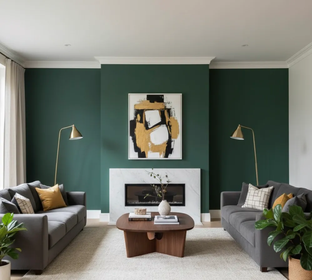 cat yang bagus untuk ruang tamu 1