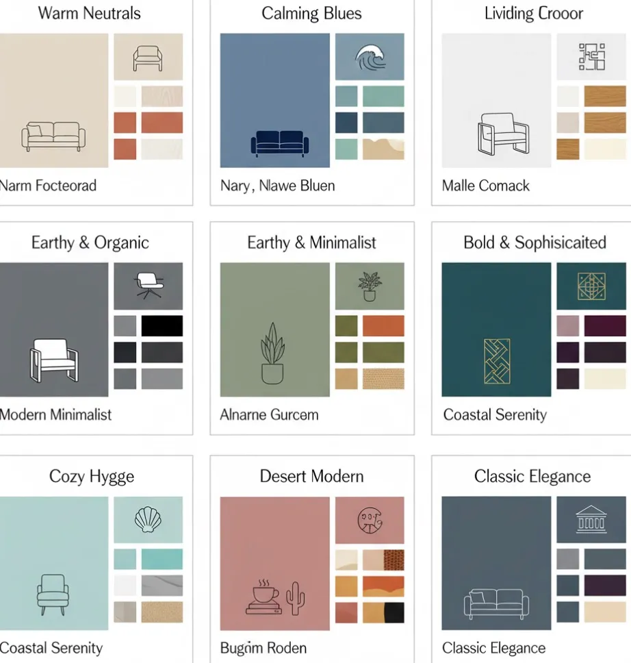 cat yang bagus untuk ruang tamu 2