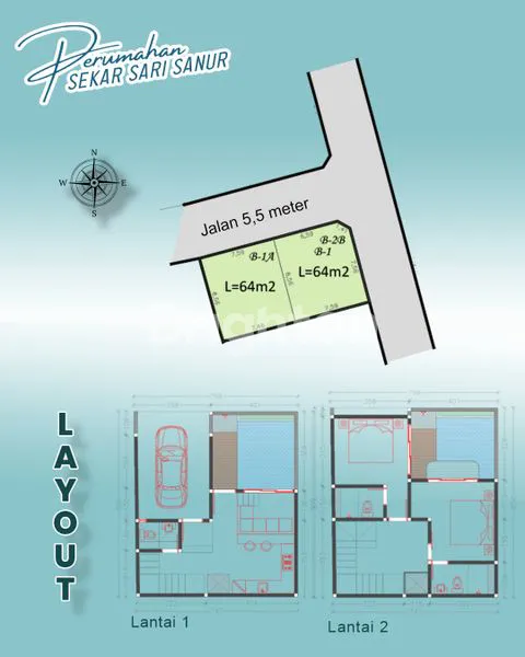 image DI JUAL VILLA CANTIK DAN STRATEGIS DI JL. SEKAR SARI, DENPASAR TIMUR (8)