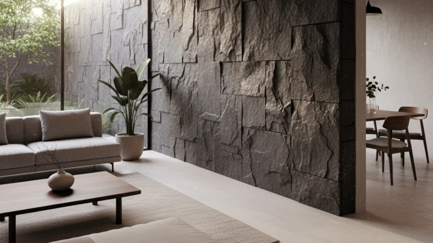 batu alam minimalis desain rumah 2