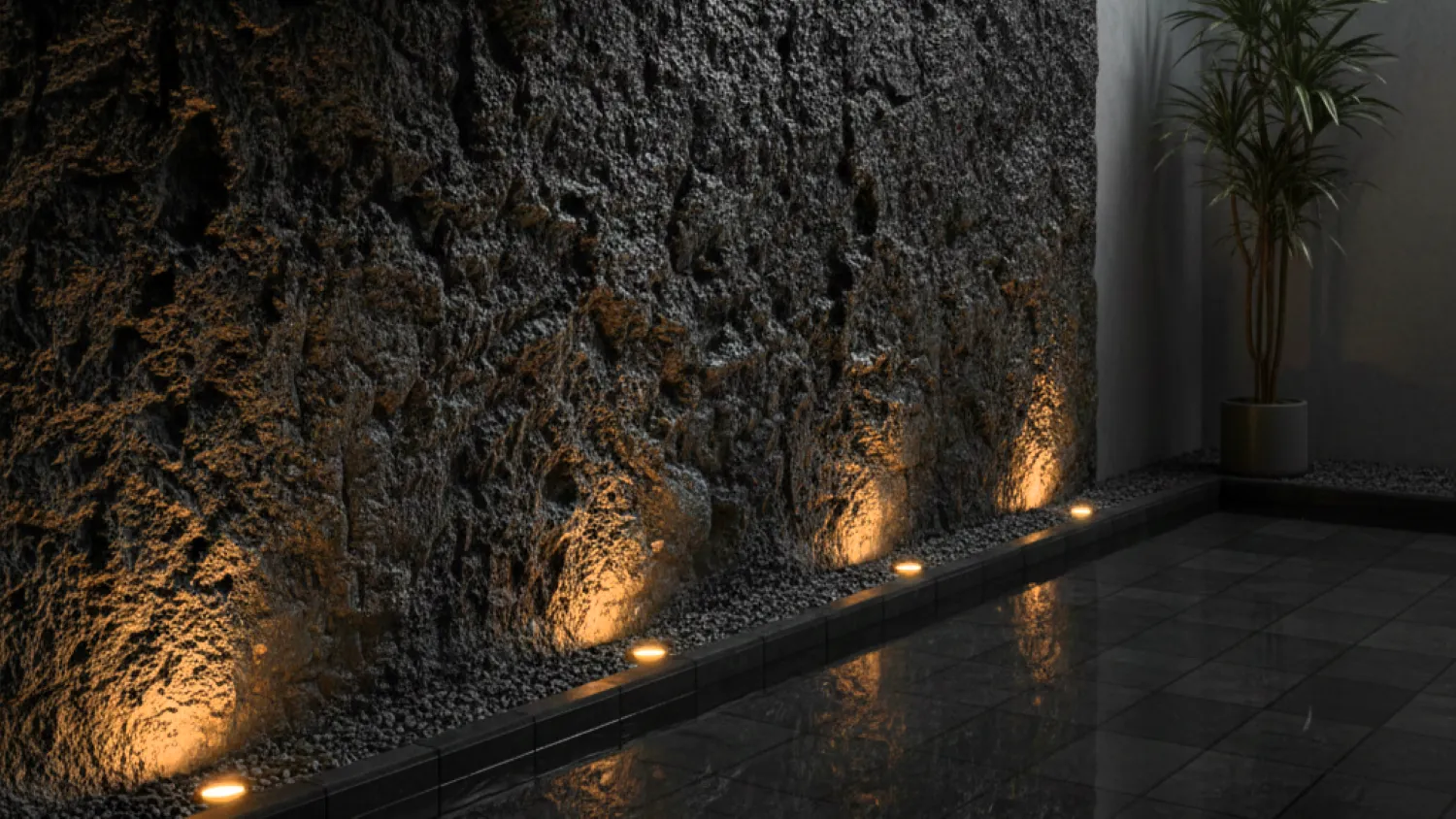 batu alam minimalis desain rumah 6 batu candi