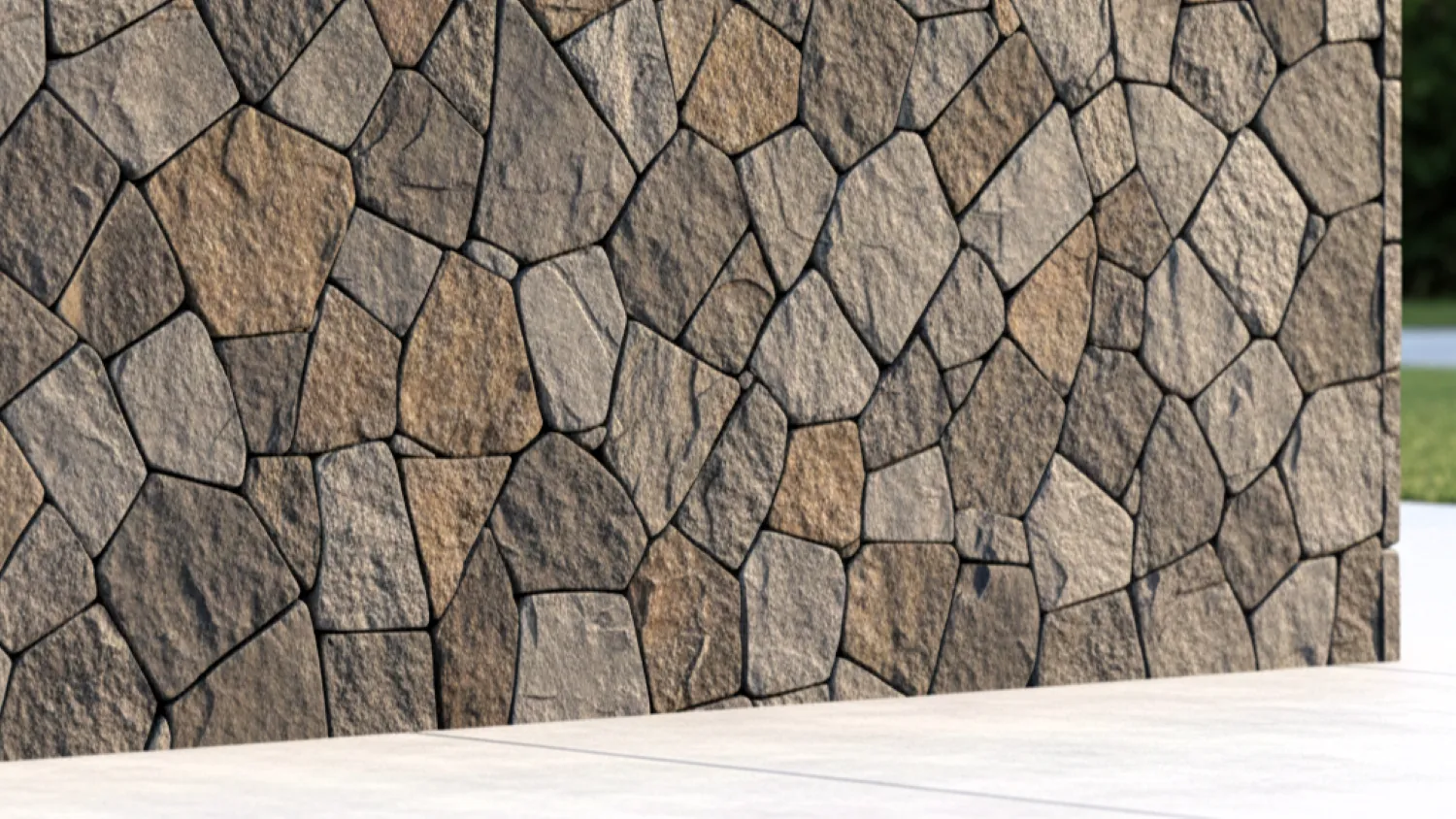 batu alam minimalis desain rumah 7 batu templek