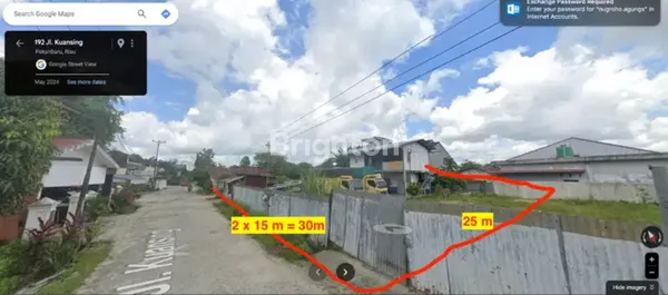 image TANAH KAVLING SHM DI JLN KUANSING, HANYA 100M DARI JALAN KARTAMA PEKANBARU (4)