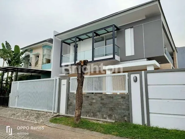 image RUMAH KERTAJAYA INDAH REGENCY MODERN MINIMALIS BARU GRESS SIAP HUNI (1)