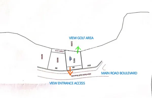 image TANAH MURAH DIJUAL DI CIBUBUR GOLF STRATEGIS DEKAT PINTU UTAMA CLUSTER (1)