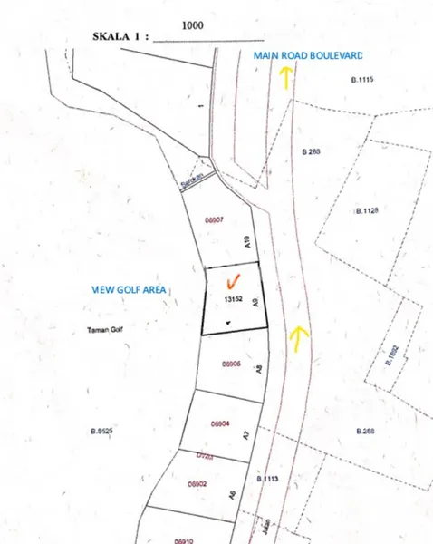 image TANAH MURAH DIJUAL DI CIBUBUR GOLF STRATEGIS DEKAT PINTU UTAMA CLUSTER (4)