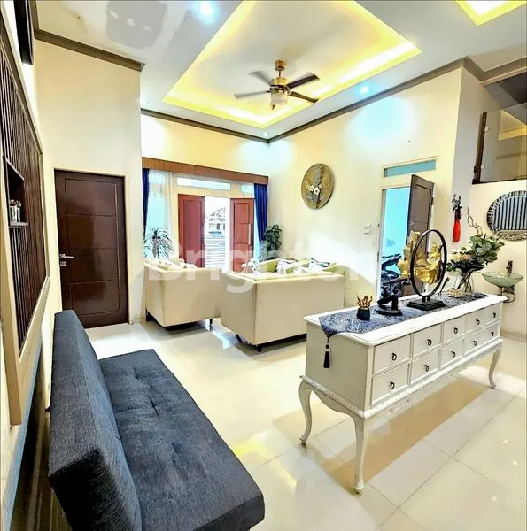 image KOMPLEK BUMI ASRI. SEMI FURNISHED. LEBAR 10 M. 6 MENIT DARI MANHATTAN TIMES SQUARE. 7 MENIT KE GERBANG TOL HELVETIA (1)