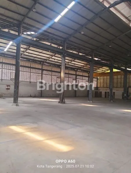 DISEWAKAN GUDANG DAN KANTOR DI BATU CEPER TANGERANG