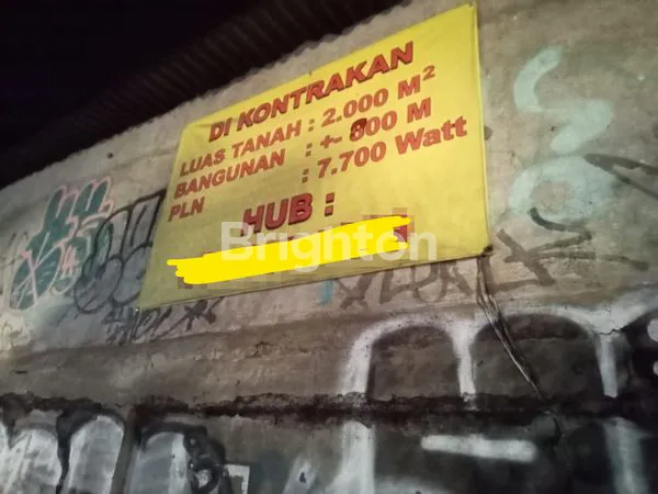 LAHAN STRATEGIS 2000 METER PINGGIR JALAN UTAMA JOGLO JAKARTA BARAT