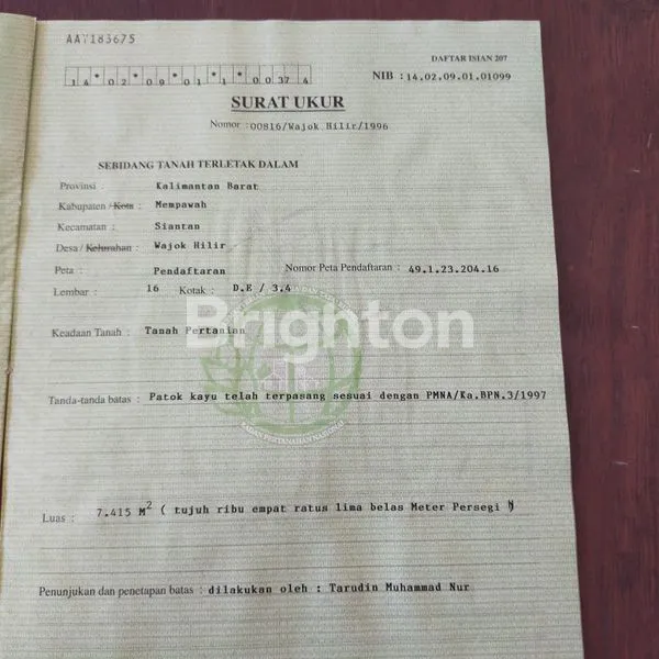 image TANAH WAJOK HILLIR STRATEGIS  (2)