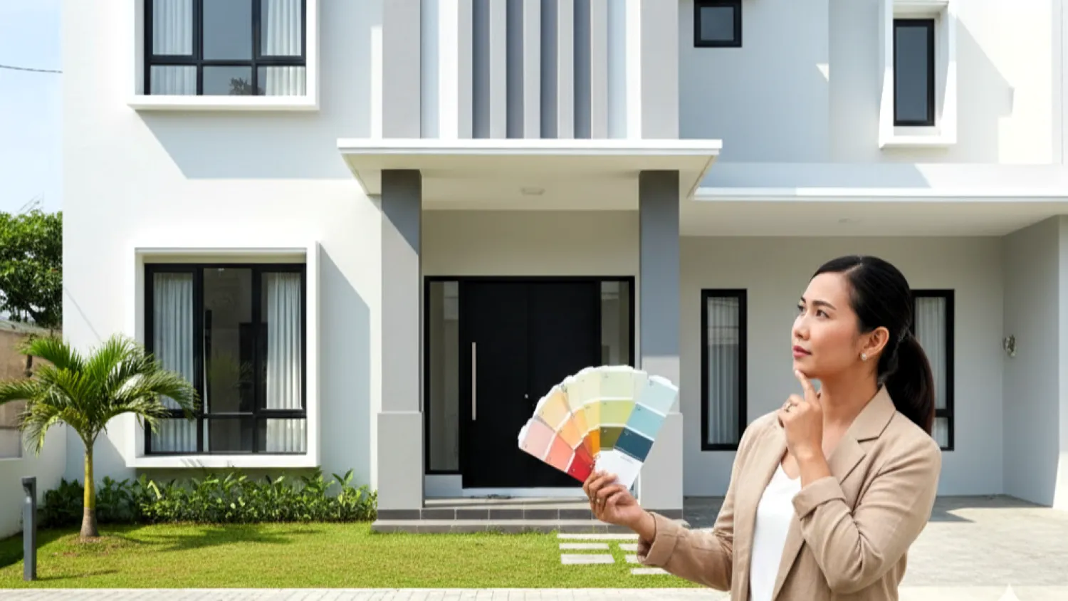 tips memilih warna cat rumah cerah 4