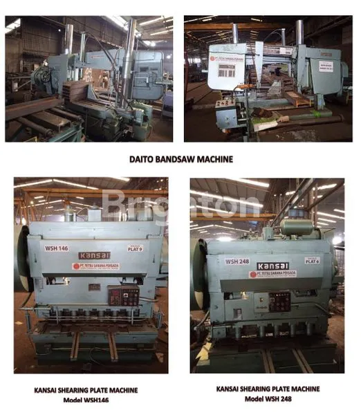 image TANAH LUAS 7HA + BANGUNAN PABRIK JASA KONSTRUKSI  BESI BAJA MASIH BEROPERASI DAN MESIN-MESINNYA DI TANGERANG, BANTEN (KODE RMRG2860) (4)