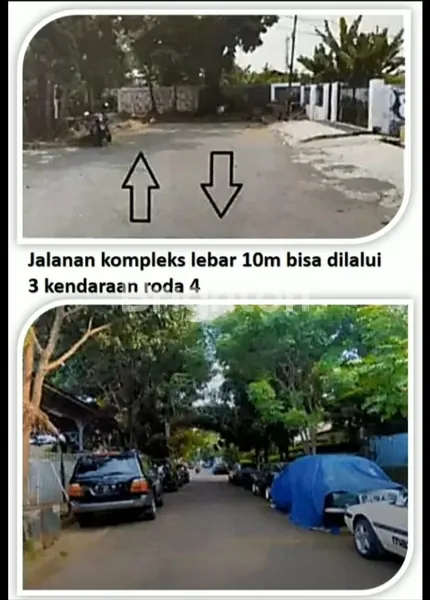image RUMAH TUA HITUNG TANAH DI KOMPLEK BRI RAGUNAN JAKARTA SELATAN (2)