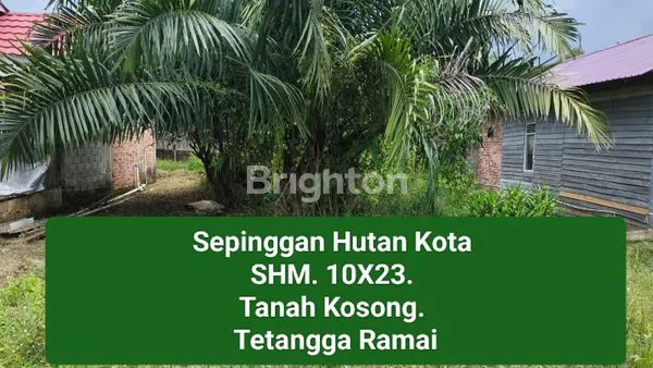 TANAH SHM 230M2 SEPINGGAN TETANGGA RAMAI