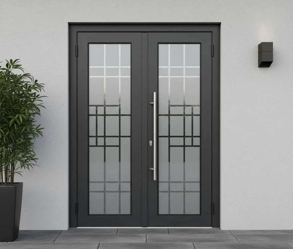 Pintu Aluminium 2 pintu