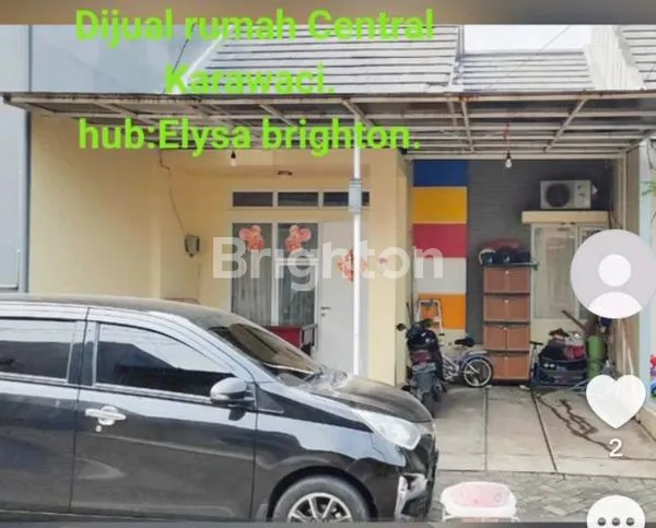 DI JUAL RUMAH CEPAT DAN MURAH CENTRAL KARAWACI
