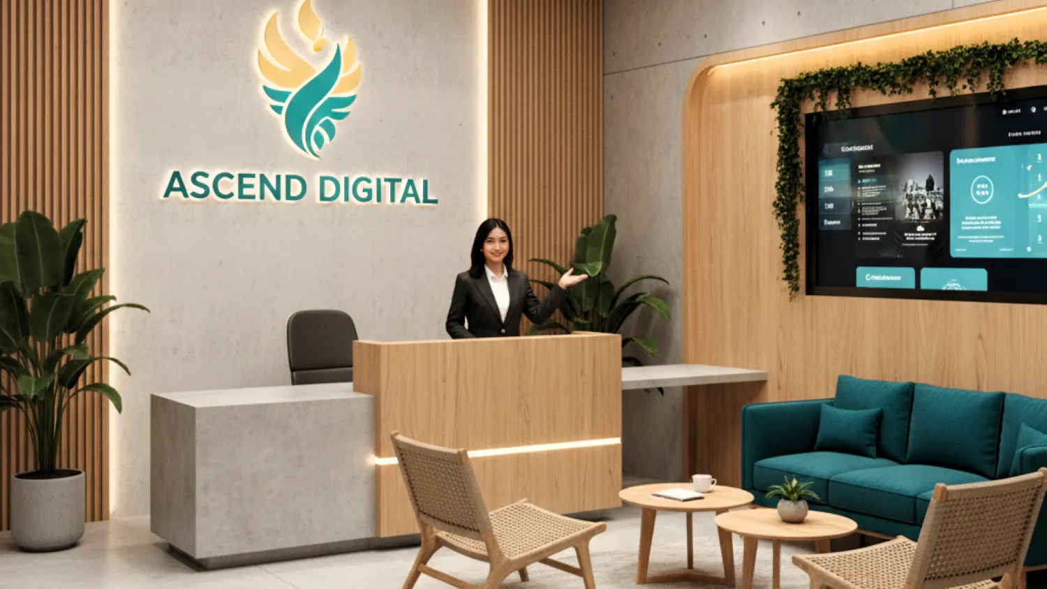 panduan desain tata ruang kantor modern 4 mencerminkan identitas