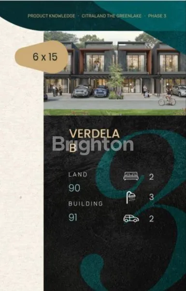 image RUMAH TYPE VERDELA DI CITRALAND THE GREEN LAKE DI SURABAYA BARAT  (2)