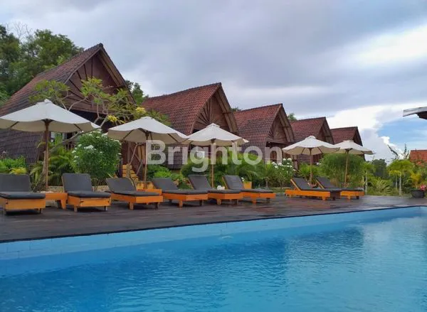 VILLA DI NUSA PENIDA VIEW LAUT DAN SUNSET SEWA 450 JUTA/ TAHUN JUAL 16 M