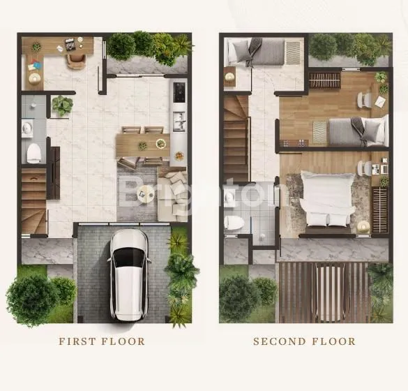 image RUMAH DI  CHERRYWOODS DI BINTARO JAYA  DEKAT PINTU TOL  KE JAKARTA (5)