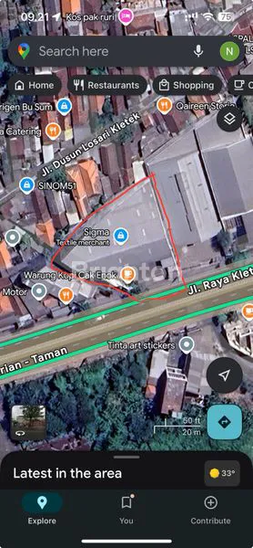 image GUDANG DI LOKASI STRATEGIS DI RAYA KLETEK, TAMAN - SIDOARJO (2)