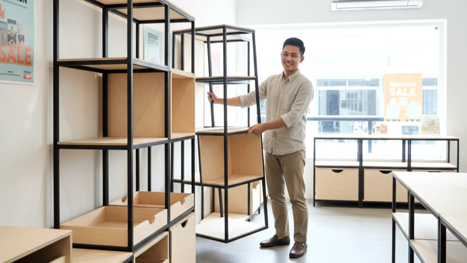 panduan lengkap desain toko kecil minimalis 9 fleksibilitas adaptabilitas