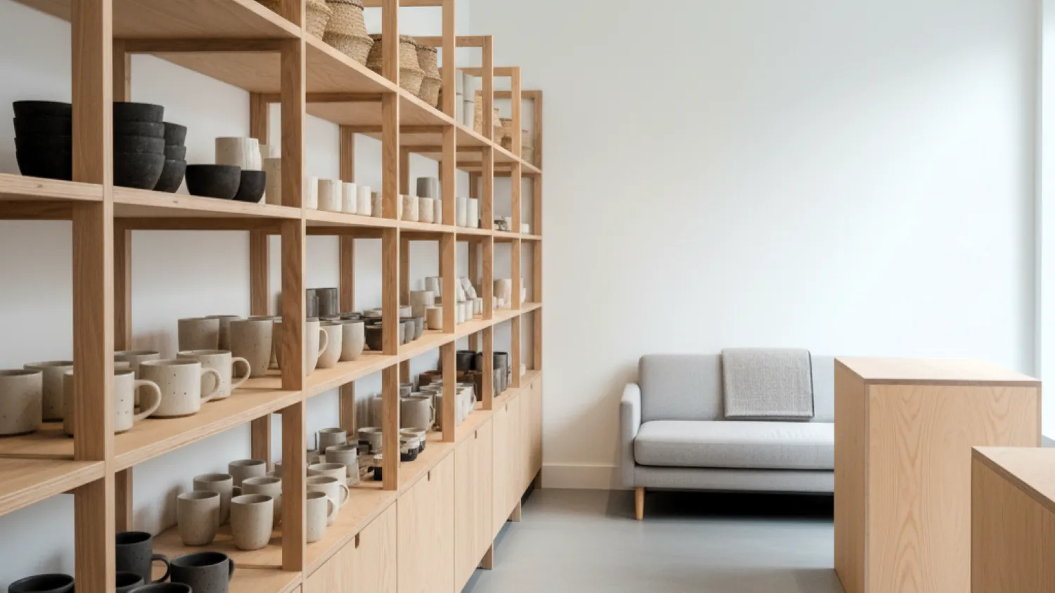 panduan lengkap desain toko kecil minimalis 10 palet warna