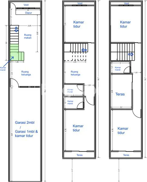 image RUMAH BARU 3 LANTAI DI TANJUNG DUREN BARAT SIAP HUNI BEBAS BANJIR (2)