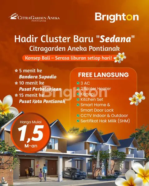 image NUANSA BALI SERASA LIBURAN HANYA DI CITRA GARDEN ANEKA CLUSTER SEDANA PONTIANAK  (1)
