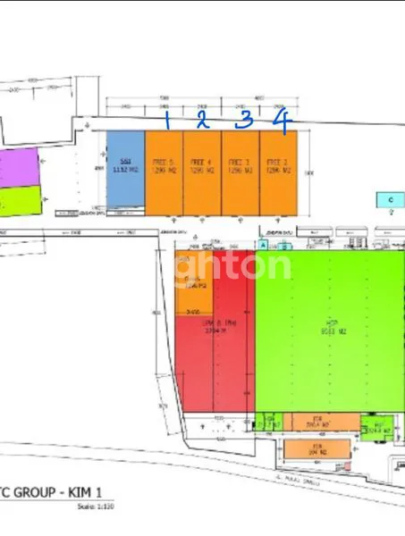 DI SEWA GUDANG GANDENG 4 DI KIM 1