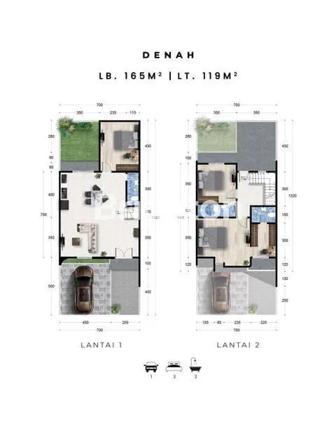 image SAMERA DJOHOR TYPE CLUSTER DAMARA 2 LUAS 8X15 M2 (8)
