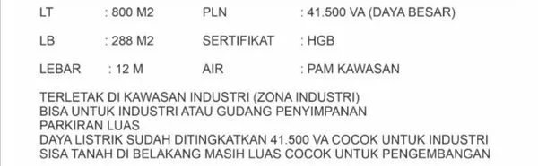 image GUDANG KAWASAN INDUSTRI MILENIUM CIKUPA   (7)