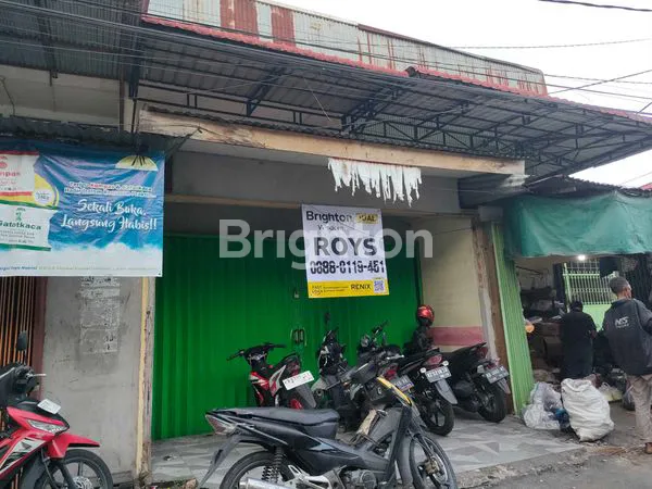 RUKO 2 LANTAI STRATEGIS BELAKANG PASAR DAHLIA SEI JAWI, PONTIANAK