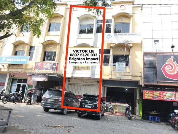 RUKO 3LT STRATEGIS DI JL. DIPONEGORO, LT 110