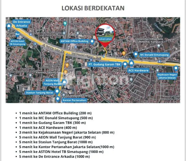 image TANAH 1.860 M2  JLN. SAIDI JAGAKARSA JAK- SEL (3)