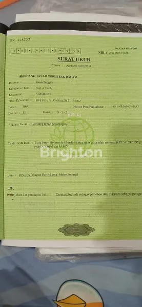 image TANAH LUAS 805M² SHM DI SALATIGA (5)