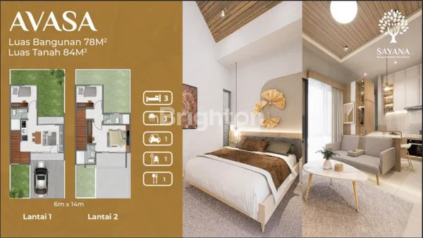 image RUMAH MODERN & EKSKLUSIF DI BOGOR, VIEW GUNUNG SALAK — HUNIAN SAYANA! (1)