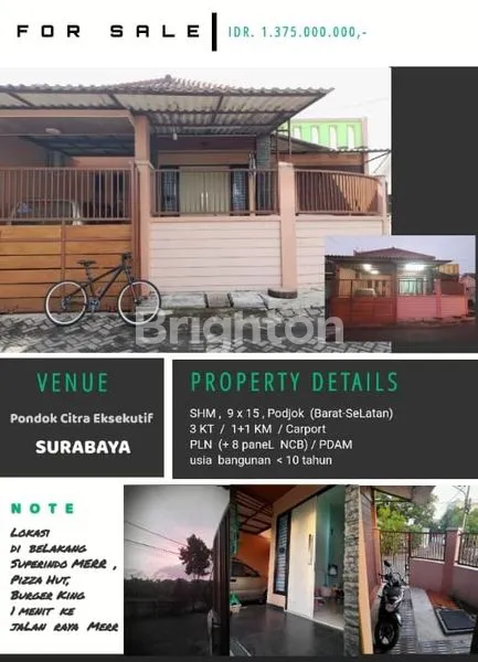 image RUMAH HOOK PONDOK CITRA EKSEKUTIF (1)