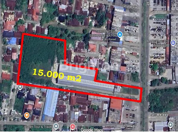 image GUDANG PREMIUM 3.650M2 DENGAN TOTAL LAHAN 15.125M2 DI SOEKARNO-HATTA PEKANBARU  (1)