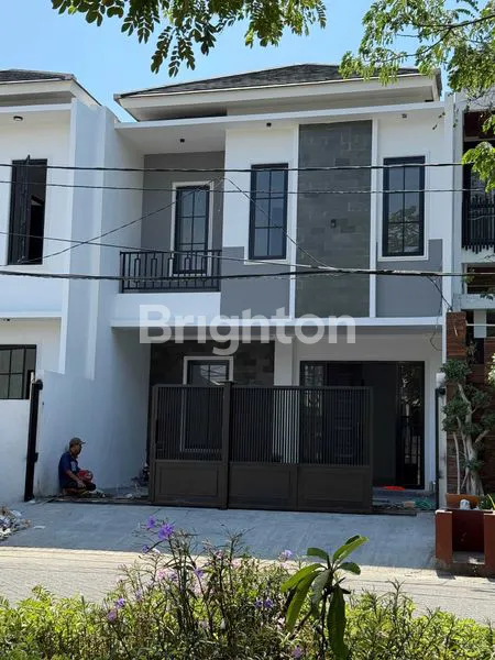image RUMAH MINIMALIS MODERN ARAYA ROW JALAN LEBAR DEKAT 0 KM JALAN RAYA MERR (1)