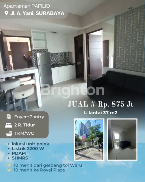 image APARTEMEN TAMANSARI PAPILIO, FULLY FURNISHED, SURABAYA SELATAN (1)